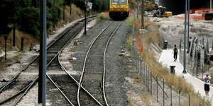 Σιδηροδρομική γραμμή/Φωτογραφία: Eurokinissi