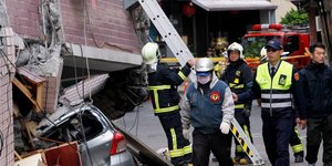 σεισμός στην Ταϊβάν/Φωτογραφία: AP