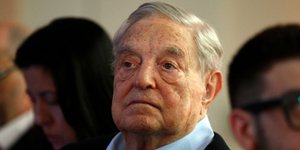 Ο μεγαλοεπενδυτής Τζώρτζ Σόρος -Φωτογραφία: AP Photo/Francois Mori