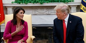 Μεγάλο πλήγμα για τον Τραμπ η παραίτηση της Νίκι Χέιλι