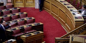 Κόντρα Γεωργιάδη- Ξανθού στη Βουλή/ Φωτογραφία: EUROKINISSI- ΓΙΩΡΓΟΣ ΚΟΝΤΑΡΙΝΗΣ