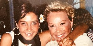 H Ζωή Λάσκαρη με την κόρη της Μαρία Ελένη Λυκουρέζου. φωτογραφία:instagram