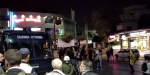 Συγκέντρωση της Χρυσής Αυγής στο Νέο Ηράκλειο -Πραγματοποιήθηκε και αντιφασιστική πορεία