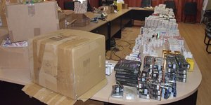 Τα παράνομα αναβολικά που κατάσχεσαν οι Αρχές / Φωτογραφία: astynomia.gr