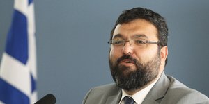 Ο Γιώργος Βασιλειάδης /Φωτογραφία: Εurokinissi