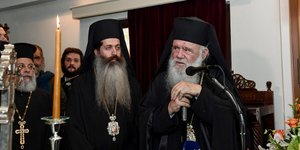 Ο Αρχιεπίσκοπος Αθηνών και πάσης Ελλάδος Ιερώνυμος (Φωτογραφία: IntimeNews/ΒΑΡΑΚΛΑΣ ΜΙΧΑΛΗΣ)