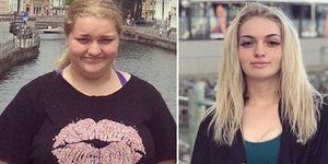 Η Τζόσι Ντεσγκράντ πριν και μετά. Φωτογραφία: Instagram 