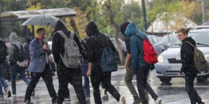 Βροχές την Πέμπτη/ Φωτογραφία: EUROKINISSI- ΓΙΑΝΝΗΣ ΠΑΝΑΓΟΠΟΥΛΟΣ
