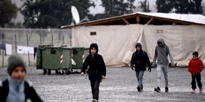 πρόσφυγες στην Ελλάδα/Φωτογραφία: AP