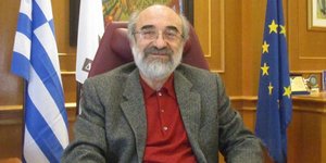 Ο δήμαρχος Αλεξανδρούπολης Βαγγέλης Λαμπάκης 