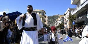 Απο την παρέλαση της 28ης Οκτωβρίου- φωτογραφία Β.Παπαδόπουλος