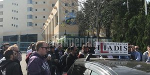 Διαμαρτυρία των δασκάλων οδήγησης στο υπ. Μεταφορών