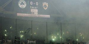 Μαχαιρώθηκαν φίλαθλοι του Παναθηναϊκού -Οι δράστες φορούσαν «πράσινα» κασκόλ /Φωτογραφία: Εurokinissi