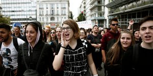 πορεία μαθητών/Φωτογραφία: Eurokinissi