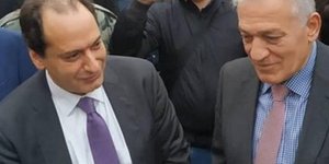 Χρήστος Σπίρτζης και Λάζαρος Κυρίζογου