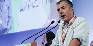 Ο Σταύρος Θεοδωράκης/ Φωτογραφία: EUROKINISSI- ΓΙΩΡΓΟΣ ΚΟΝΤΑΡΙΝΗΣ