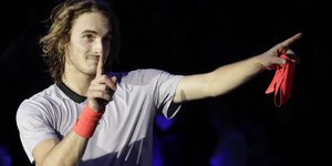 Ο Στέφανος Τσιτσιπάς/ Φωτογραφία: AP- Luca Bruno