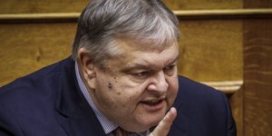 Ο πρώην Αντιπρόεδρος της Κυβέρνησης και υπουργός Εξωτερικών Ευάγγελος Βενιζέλος- φωτογραφία Γ. Κονταρίνης