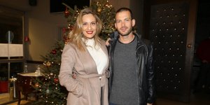 Η Ελεονώρα Μελέτη και ο Θοδωρής Μαροσούλης /Φωτογραφία: NDP Photo Agency