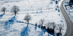 Χιόνι: ΑΕΡΟΦΩΤΟΓΡΑΦΙΑ ΑΝΤΩΝΗΣ ΝΙΚΟΛΟΠΟΥΛΟΣ/EUROKINISSI