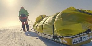 O Kόλιν Ο' Μπράντι διήνυσε μονομιάς τα τελευταία 125 χιλιόμετρα σε 32 ώρες (Φωτογραφία: ΑΡ)