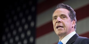 Ο κυβερνήτης της Νέας Υόρκης Αντριου Κουόμο -Φωτογραφία αρχείου: AP Photo/Mary Altaffer 