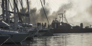 Φωτιά σε δύο θαλαμηγούς/ Φωτογραφία αρχείου: EUROKINISSI- ΓΙΑΝΝΗΣ ΠΑΝΑΓΟΠΟΥΛΟΣ