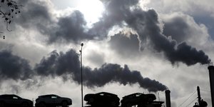 Καυσαέρια στη Γαλλία/Φωτογραφία: AP