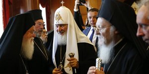 Η Μόσχα απειλεί τον Βαρθολομαίο με σχίσμα /Φωτογραφία: AP