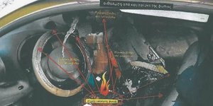 Εικόνα από την έκθεση αυτοψίας / Φωτογραφία: Facebook