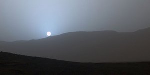 Ηλιοβασίλεμα στον Αρη/ Φωτογραφία: NASA