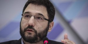 Ο υφυπουργός Εργασίας Νάσος Ηλιόπουλος- φωτογραφία eurokinissi/ Γιάννης Παναγόπουλος