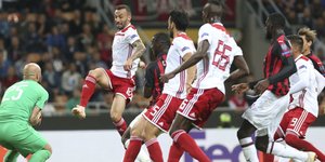 Φάση από το ματς στο Μιλάνο / Φωτογραφία: Eurokinissi