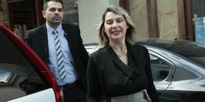 Η Κατερίνα Παπακώστα /Φωτογραφία: Εurokinissi