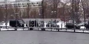 Η αυτοκινητοπομπή Τσίπρα στη Μόσχα