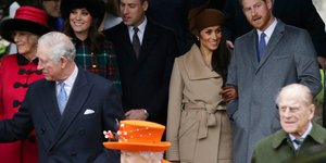 Οι γαλαζοαίματοι στο Σαντιγκαμ/ Φωτογραφία: AP