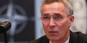 Ο Γενς Στόλτενμπεργκ (Φωτογραφία: AP Photo/Francisco Seco)