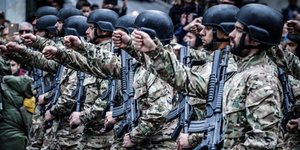 Στιγμιότυπο από στρατιωτική παρέλαση / Φωτογραφία: EUROKINISSI