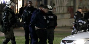 επεισόδια στη Θεσσαλονίκη/Φωτογραφία: IntimeNews