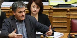 Ο Ευκλείδης Τσακαλώτος/ Φωτογραφία: EUROKINISSI- ΓΙΑΝΝΗΣ ΠΑΝΑΓΟΠΟΥΛΟΣ