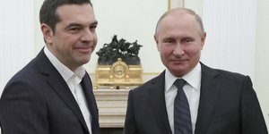 Τσίπρας και Πούτιν στο Κρεμλίνο 