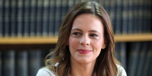 Η Εφη Αχτσιόγλου /Φωτογραφία: Εurokinissi