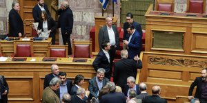 Η Ολομέλεια της Βουλής /Φωτογραφία: Εurokinissi