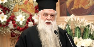 O Μητροπολίτης Καλαβρύτων Αμβρόσιος / Φωτογραφία: Facebook