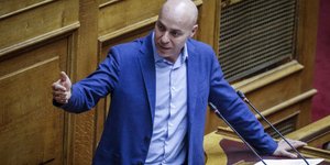 Ο πρώην βουλευτής του Ποταμιού Γιώργος Αμυράς / Φωτογραφία: EUROKINISSI/ΓΙΩΡΓΟΣ ΚΟΝΤΑΡΙΝΗΣ