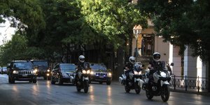 αυτοκινητοπομπή/Φωτογραφία: Eurokinissi