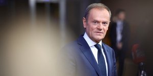 O Ντόναλντ Τουσκ (Φωτογραφία: ΑΡ)