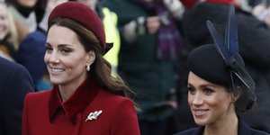 H Kέιτ Μίντλετον με την Μέγκαν Μαρκλ