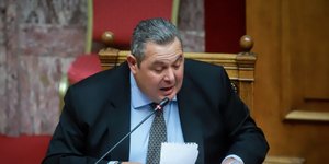 Ο υπουργός Εθνικής Αμυνας Πάνος Καμμένος- φωτογραφία eurokinissi
