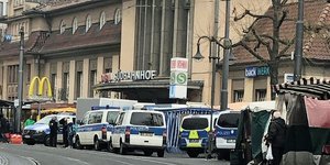 Απειλή για βόμβα στο σιδηροδρομικό σταθμό στη Φρανκφούρτη /Φωτογραφία: AΡ
